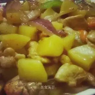 Curry chicken