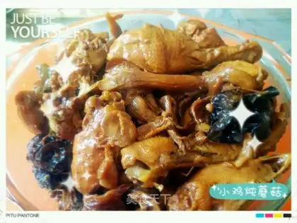 Chicken stew mushrooms
