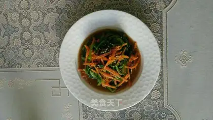 Old vinegar spinach