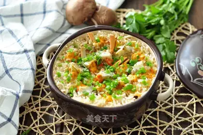 Crab rice