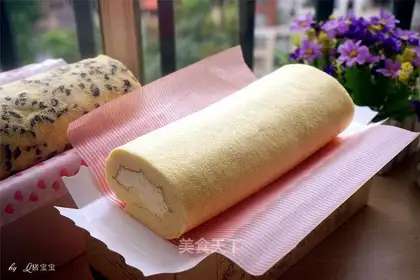 Half-sugar yogurt roll