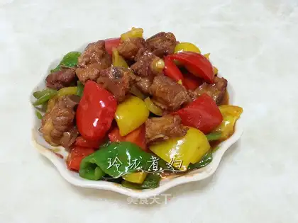 A simple version of the sweet sour ribs