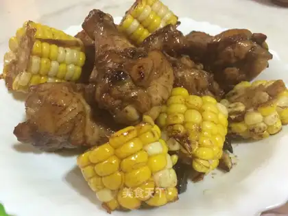 Chicken with corn