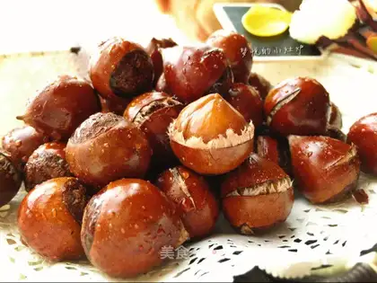 Sugar roasted chestnuts