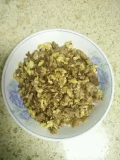 Meat and eggs