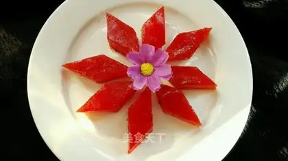 A mountain cake
