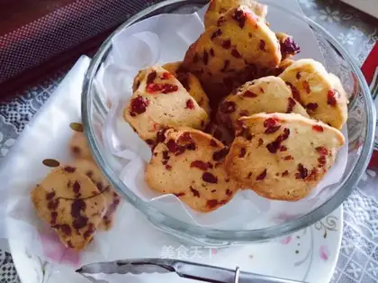 Cranberry cookies