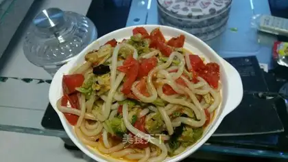 Fried tara noodles