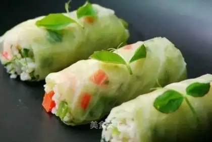 Jade Vegetable Roll