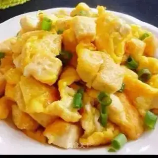 Gold and silver tofu