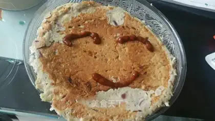 Pancakes with no oily vegetables and soybean