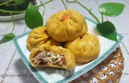 Pork tofu buns