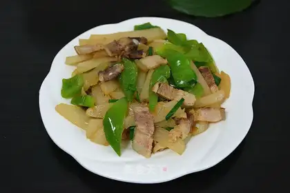 Fried meat