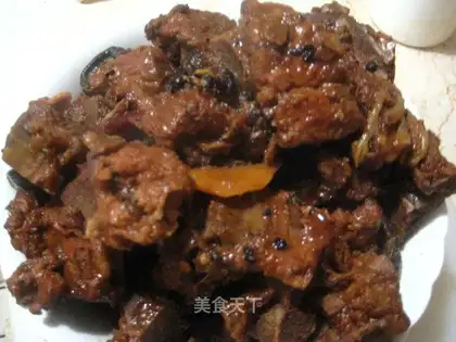 stewed pork ribs