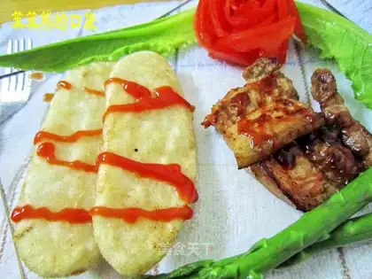 Sunyaki Pork Rice Cake