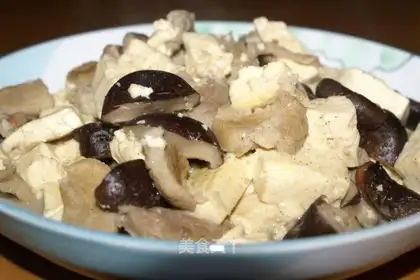 Twice-cooked pork and tofu
