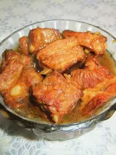 braised pork ribs