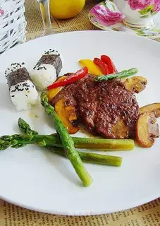 Teryaki steak