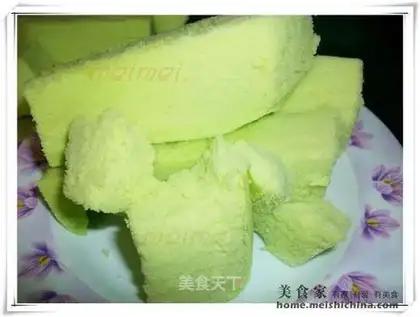 Steamed sponge cake