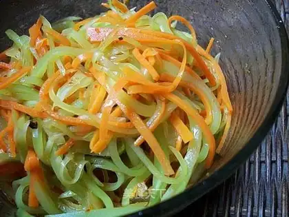 Double shredded salad