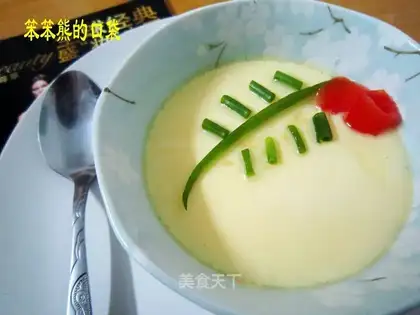 fancy steamed eggs