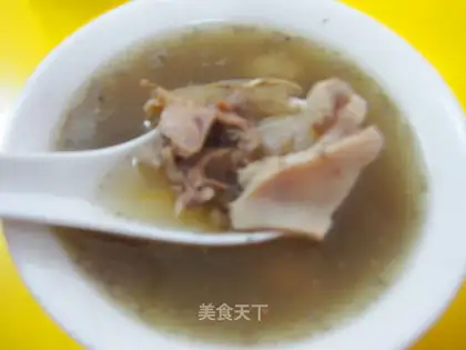 Angelica quail soup
