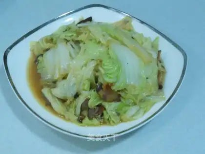 fried Chinese cabbage