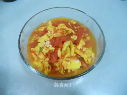 tomato scrambled eggs