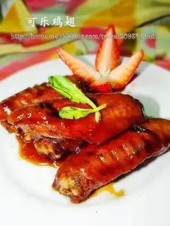 Cola chicken wings