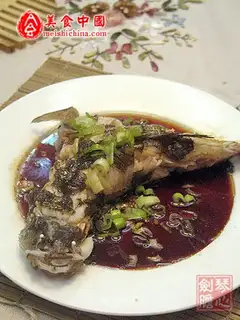 Steamed fish with bamboo shoots