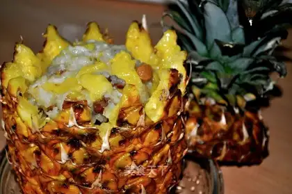 Delicious pineapple rice