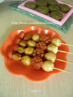 sesame sauce kebabs