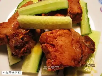 Sweet pork ribs