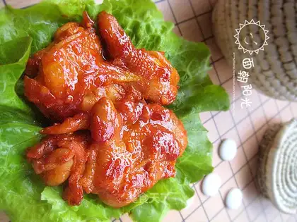 Garlic chicken leg