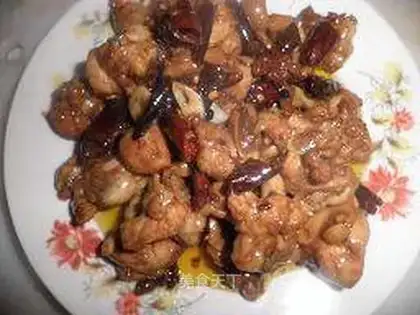 Homemade spicy chicken