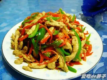 stir-fried three shredded silk