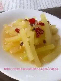 salad lettuce strips
