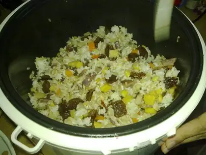 Simple fried rice