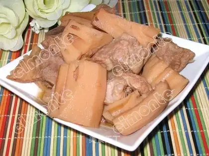 Stewed lotus root ribs