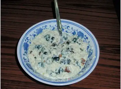 Preserved egg tofu
