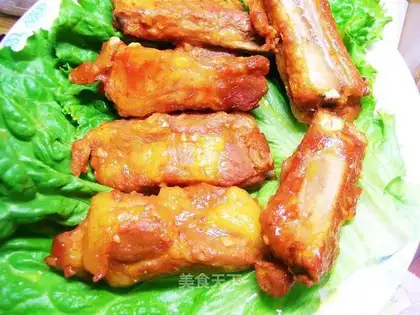 Garlic pork ribs