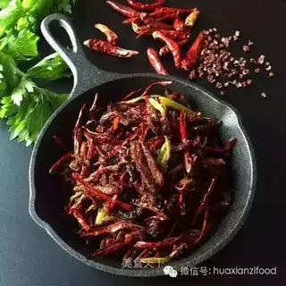 Dried beef silk
