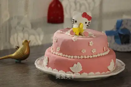 Double-story sugar cake