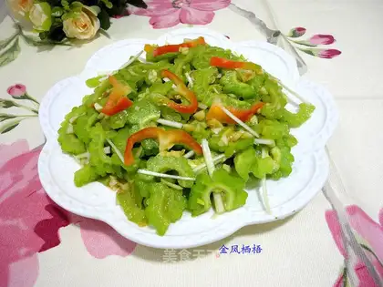 A cold, bitter melon