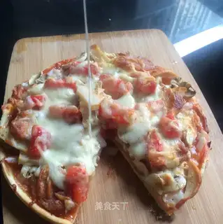 Homemade pizza