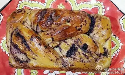 Coconut oil, blueberry toast