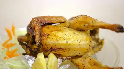 Secret vanilla beer roast chicken