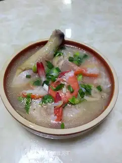 Shrimp chicken casserole