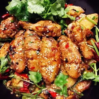 Hot chicken wings