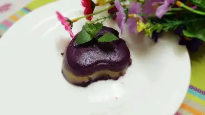 Chestnut potato rice cake